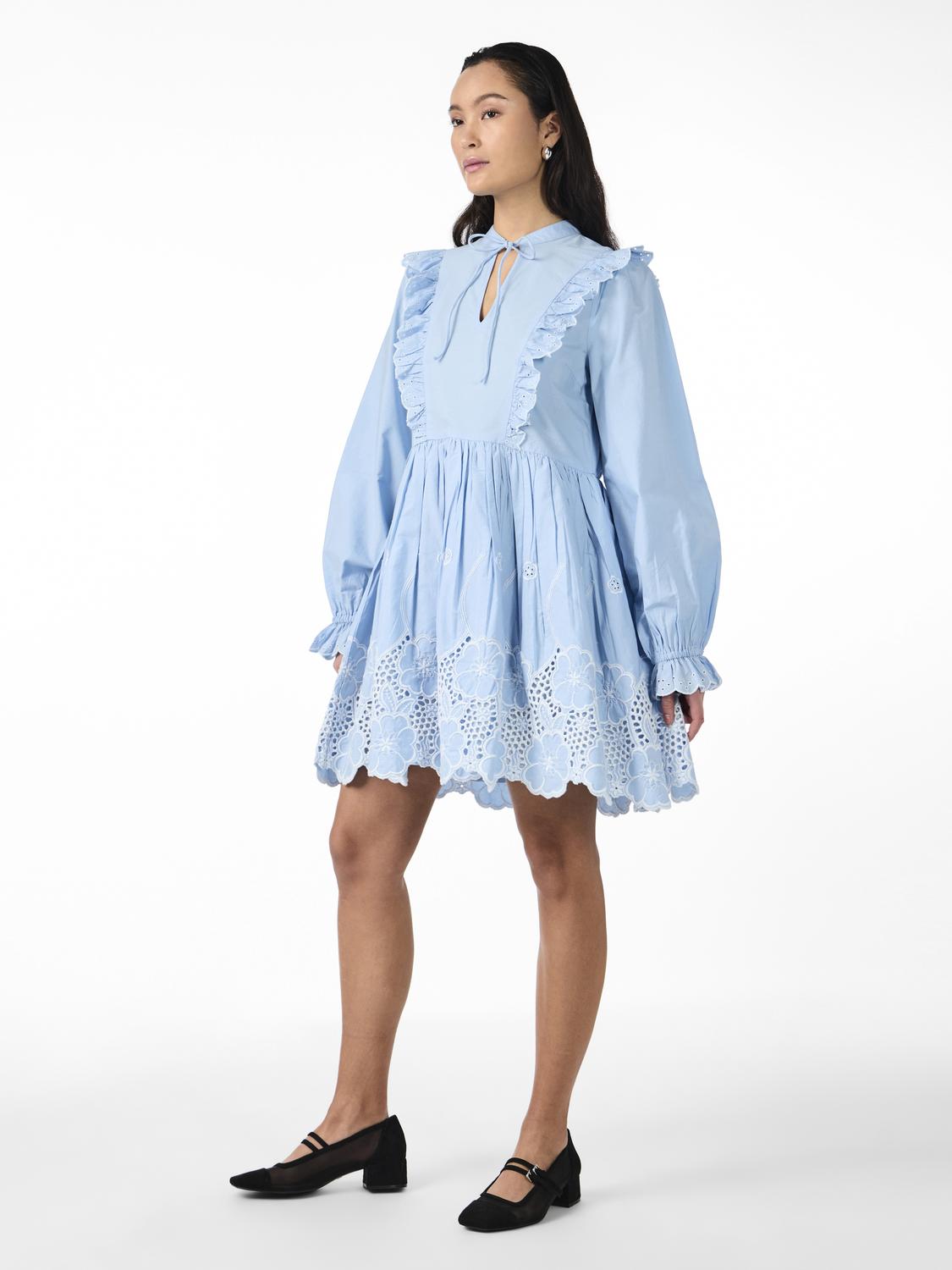 YASBOLIL Short Dress - Clear Sky